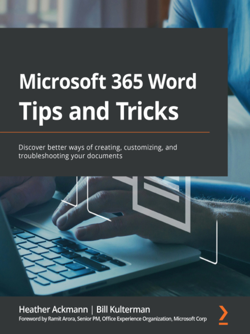 Title details for Microsoft 365 Word Tips and Tricks by Heather Ackmann - Available